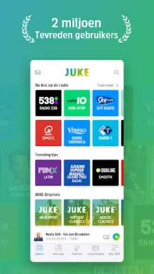 JUKE Podcasts, Radio & Music android App screenshot 5